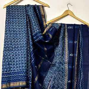 Midnight Blue- Geometrical Motifs